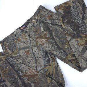Outfitters Ridge Men's Rea Tree Camo Double Knee Heavy Duty Hunting Pants 38x34